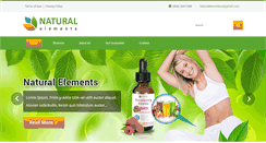 Desktop Screenshot of naturalelementsus.com